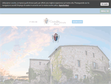 Tablet Screenshot of castellopetrata.com